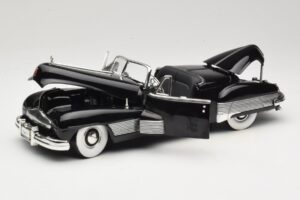 Buick Y-Job ブラック Anson 1:18 30409 メタル - 画像 2/8