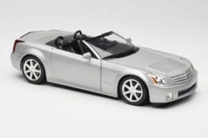 Cadillac XLR カブリオ シルバー Hot Wheels 1:18 53838 メタル - 画像 6/8