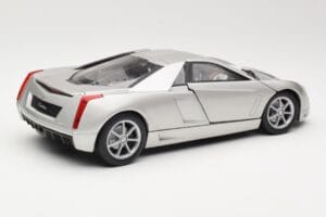 Cadillac Cien シルバー Hot Wheels 1:18 57296 メタル - 画像 3/8