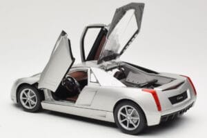 Cadillac Cien シルバー Hot Wheels 1:18 57296 メタル - 画像 5/8