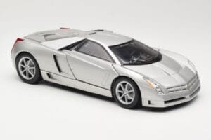 Cadillac Cien シルバー Hot Wheels 1:18 57296 メタル - 画像 6/8