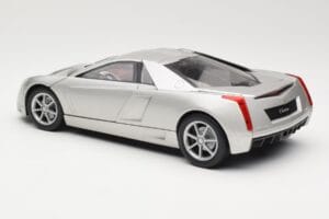 Cadillac Cien シルバー Hot Wheels 1:18 57296 メタル - 画像 7/8