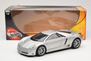 Cadillac Cien シルバー Hot Wheels 1:18 57296 メタル - 画像 8/8