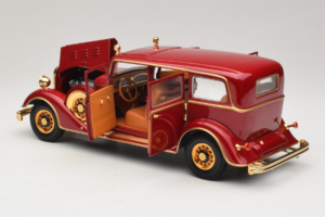 Cadillac Deluxe Tudor 国家公用リムジン 溥儀 中国最後の皇帝 Sun Star 1:18 4100 メタル - 画像 5/9