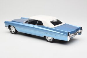 Cadillac DeVille ブルー KK-Scale 1:18 KKDC180314 メタル - 画像 5/6