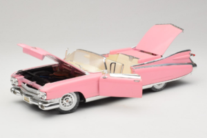 Cadillac Eldorado Biarritz ピンク Maisto 1:18 36813 メタル - 画像 2/8