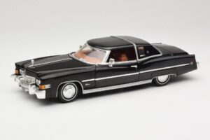 Cadillac Eldorado ブラック Anson 1:18 30357 メタル