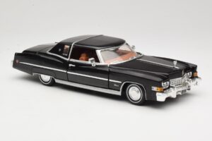 Cadillac Eldorado ブラック Anson 1:18 30357 メタル - 画像 6/8