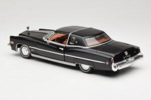 Cadillac Eldorado ブラック Anson 1:18 30357 メタル - 画像 7/8