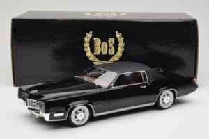 Cadillac Eldorado ブラック ブラウン BoS Models 1:18 BOS064 レジン - 画像 6/6