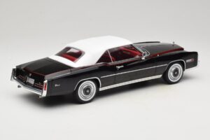 Cadillac Eldorado コンバーチブル ブラック MCG 1:18 MCG18473 メタル - 画像 3/8