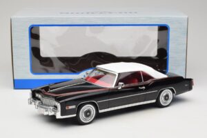 Cadillac Eldorado コンバーチブル ブラック MCG 1:18 MCG18473 メタル - 画像 8/8