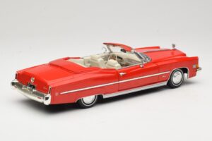 Cadillac Eldorado カブリオレ レッド Anson 1:18 30387 メタル - 画像 3/8