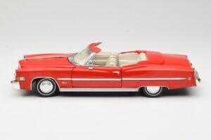 Cadillac Eldorado カブリオレ レッド Anson 1:18 30387 メタル - 画像 4/8