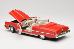 Cadillac Eldorado カブリオレ レッド Anson 1:18 30387 メタル - 画像 5/8
