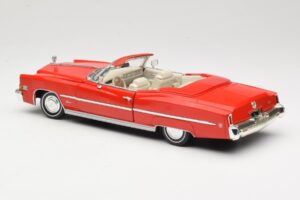 Cadillac Eldorado カブリオレ レッド Anson 1:18 30387 メタル - 画像 7/8