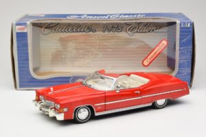 Cadillac Eldorado カブリオレ レッド Anson 1:18 30387 メタル - 画像 8/8