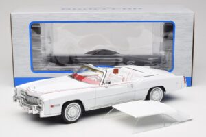 Cadillac Eldorado コンバーチブル ホワイト MCG 1:18 MCG18474 メタル - 画像 7/7