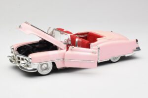 Cadillac Eldorado ピンク Anson 1:18 30371 メタル - 画像 2/8