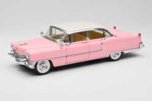 Cadillac Fleetwood Elvis Presley ピンク MRC 1:18 LIC1000 メタル
