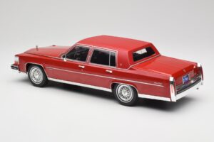 Cadillac Fleetwood Brougham ダークレッドメタリック MCG 1:18 MCG18251 メタル - 画像 4/6