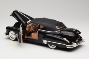 Cadillac Series 62 ブラック Anson 1:18 30345 メタル - 画像 5/8