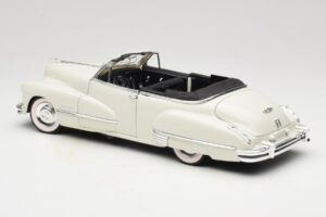 Cadillac Series 62 カブリオレ ホワイト Anson 1:18 30335 メタル - 画像 7/8