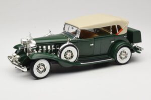 Cadillac Sport Phaeton グリーン Anson 1:18 30383 メタル - 画像 3/9