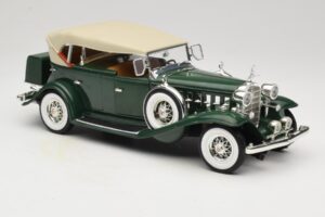 Cadillac Sport Phaeton グリーン Anson 1:18 30383 メタル - 画像 7/9