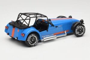 Caterham Seven ブルー Solido 1:18 S1801802 メタル - 画像 2/6