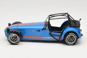 Caterham Seven ブルー Solido 1:18 S1801802 メタル - 画像 3/6