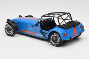 Caterham Seven ブルー Solido 1:18 S1801802 メタル - 画像 5/6