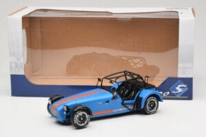 Caterham Seven ブルー Solido 1:18 S1801802 メタル - 画像 6/6
