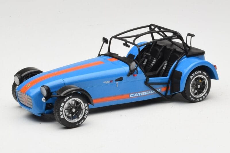 Caterham Seven ブルー Solido 1:18 S1801802 メタル