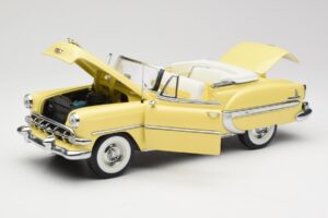 Chevrolet Bel Air カブリオレ イエロー Sun Star 1:18 1712 メタル - 画像 2/8