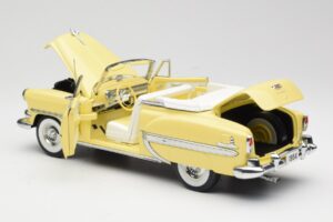 Chevrolet Bel Air カブリオレ イエロー Sun Star 1:18 1712 メタル - 画像 5/8
