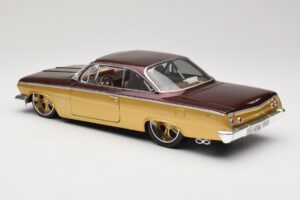 Chevrolet Bel Air ゴールド & ブラウン Maisto 1:18 31064 メタル - 画像 7/8