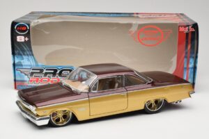Chevrolet Bel Air ゴールド & ブラウン Maisto 1:18 31064 メタル - 画像 8/8