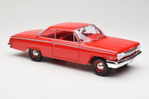 Chevrolet Bel Air レッド Maisto 1:18 31641 メタル - 画像 6/8