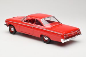 Chevrolet Bel Air レッド Maisto 1:18 31641 メタル - 画像 7/8