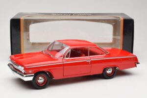 Chevrolet Bel Air レッド Maisto 1:18 31641 メタル - 画像 8/8