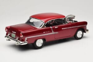 Chevrolet Bel Air レッド Motormax 1:18 73100TC-M1 メタル - 画像 3/8