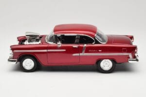 Chevrolet Bel Air レッド Motormax 1:18 73100TC-M1 メタル - 画像 4/8