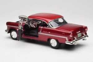 Chevrolet Bel Air レッド Motormax 1:18 73100TC-M1 メタル - 画像 5/8