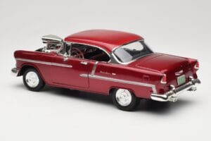Chevrolet Bel Air レッド Motormax 1:18 73100TC-M1 メタル - 画像 7/8