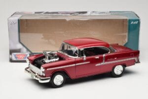 Chevrolet Bel Air レッド Motormax 1:18 73100TC-M1 メタル - 画像 8/8