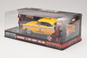 Chevrolet Bel Air Taxi Deadpool Metals Diecast 1:24 30290 メタル - 画像 3/3