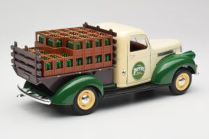 Chevrolet Brasseur Perrier Delivery Van グリーン Solido 1:18 203243 メタル - 画像 3/8