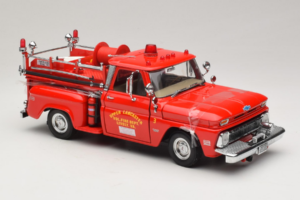 Chevrolet C-20 Fire Truck Sun Star 1:18 1383 メタル - 画像 4/6