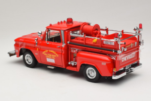 Chevrolet C-20 Fire Truck Sun Star 1:18 1383 メタル - 画像 5/6